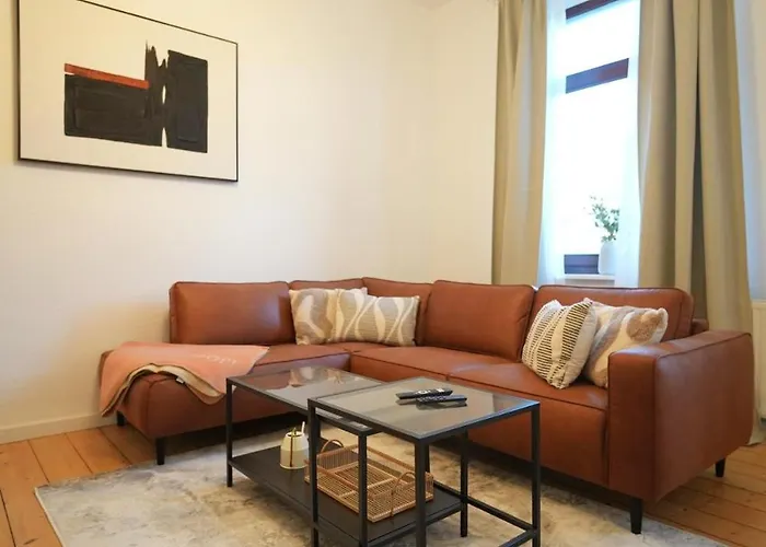 Duesseldorf Airport Messe - Schicke Jugendstil-wohnung In Duisburg-grossenbaum 公寓