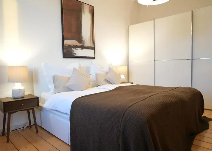 公寓 Duesseldorf Airport Messe - Schicke Jugendstil-wohnung In Duisburg-grossenbaum 杜伊斯堡